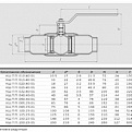 Кран шаровой КШПП DN65 PN25, ALSO